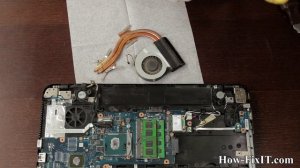 Toshiba Satellite C50 Disassembly, Fan Cleaning and Thermal Paste Replacement