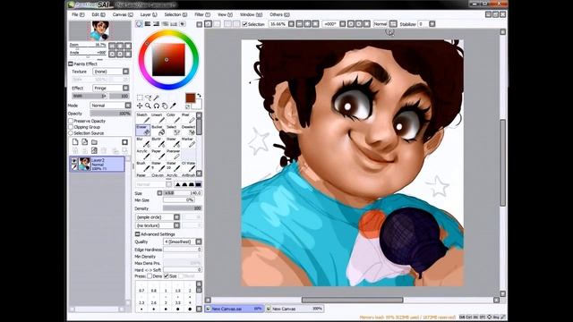 Speedpaint: [Steven's Song] смотреть онлайн