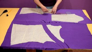 Как раскроить ткань.