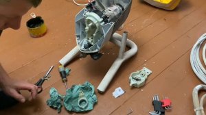 Ремонт безвоздушного аппарата Wagner Control pro 250 М. Замена  сальника поршня.