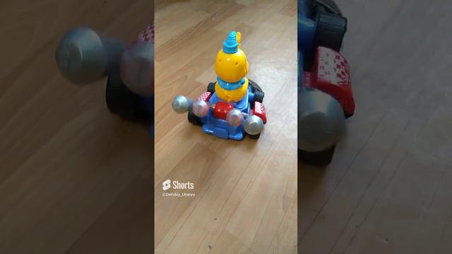 Детская игрушка Слоник гонщик, Световые и звуковые эффекты. #Shorts #forkids #длядетей #детям