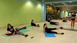 Упражнения с бодибаром для ног и пресса (часть 2)- Training Legs and ABS with bodybar (part 2)