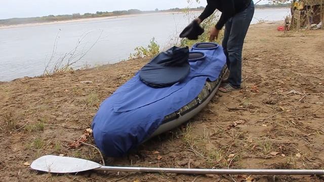 Байдарка Голавль с фартуком для реальных походов смотреть онлайн