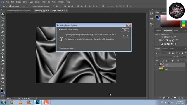 An indian flag 3D Effect in photoshop смотреть онлайн