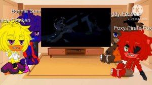 FNaF 1 react to I Got No Time//read description//