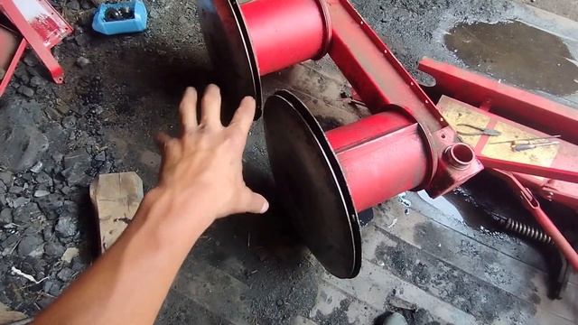 Разбираем роторную косилку ЛИСИЧКИ смотреть онлайн