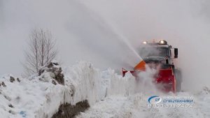 Шнекороторный снегоочиститель Урал 4320-1151-61 производства Уральского Завода Спецтехники