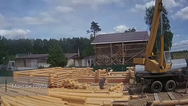 Баня с беседкой под одной крышей