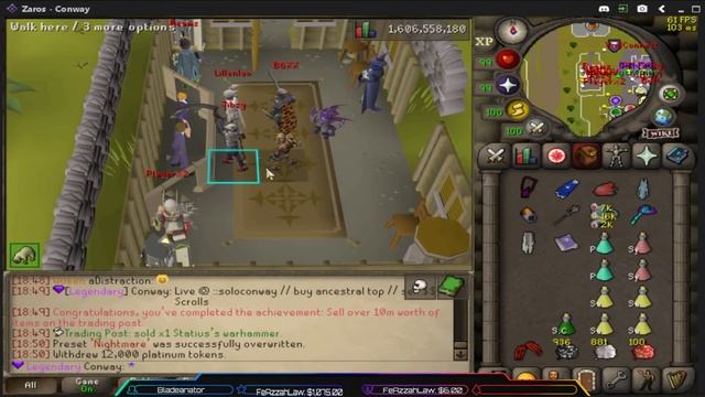 Zaros.io | Making bank and taking names смотреть онлайн