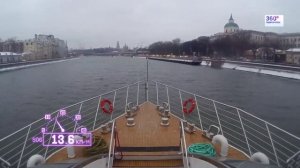 В движении 360  Теплоход №7 Москва