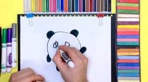 Рисование для детей. Рисуем Пандочку из Малышариков!