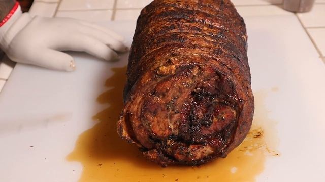 Porchetta Recipe On the kanka Grill-Rotisserie-BBQ Pit Masters of You Tube