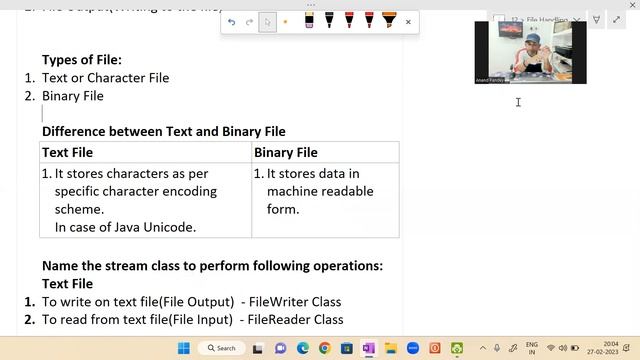 File Handling in Java Part 1(For Class 11)