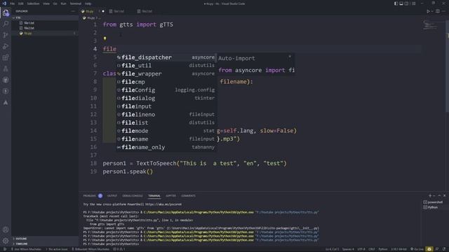 Python Project For Beginners - Text To Speech GUI Project