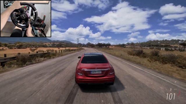Mercedes-AMG E63 S | Forza Horizon 5 | Steering Wheel Gameplay смотреть онлайн