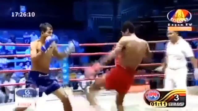 Khmer Boxing Vanna Vs Sambo at Bayon TV 2015 смотреть онлайн