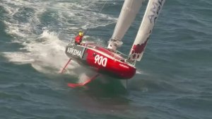 Конструкция парусного судна - Носовая оконечность, Киль, Фойлы - Quentin Vlamynck (6,50 m)