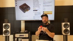 How to connect a TV to your vintage or 2.1ch stereo (Fiio Taishan D03K inline DAC Review)