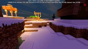 Я ЕЁ НАШЁЛ !!! НАКОНЕЦ ТО ЗИМНЯЯ ДЕРЕВНЯ МАЙНКРАФТ ПЕ .