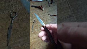 Нож из ножниц своими руками.