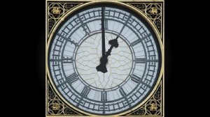 Big Ben (01:00) chimes and clock | Big Ben Digital
