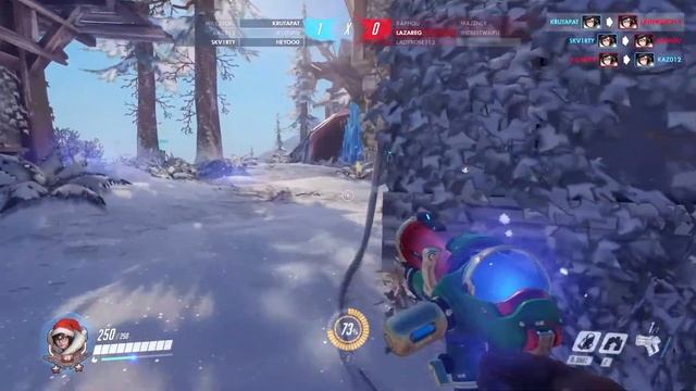 ПОТНЕНЬКО Overwatch зимняя сказка 2021 #6 смотреть онлайн