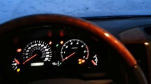 Lexus GX470 запуск двигателя в мороз
