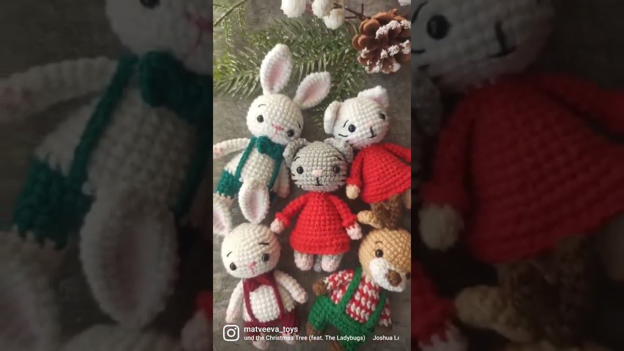 МК по этим игрушкам, на канале. #амигуруми #вязаниекрючком #вязаныеигрушки #amigurumi #заяцкрючком смотреть онлайн