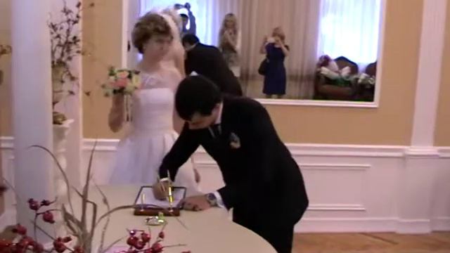 Торжественная регистрация Алексея и Ольги смотреть онлайн