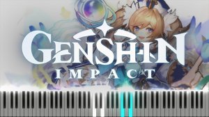 Melody of Jellyfish (Genshin Impact) 【 КАВЕР НА ПИАНИНО 】