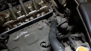 Раскоксовка двигателя и замена маслосъемных колпачков ч.2