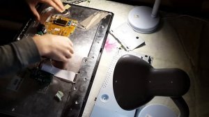 Ремонт монитора LG Flatron W2243S, замена платы питания
