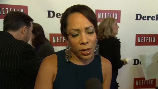 Derek Premiere: Selenis Leyva Red Carpet Interview | ScreenSlam
