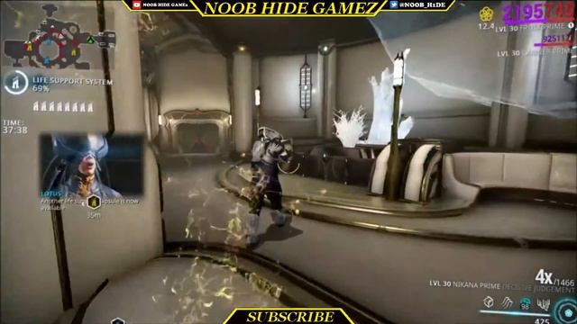 Warframe Go INVISIBLE for 50+ minutes (VOID) MOT Survival with Namaron lens смотреть онлайн