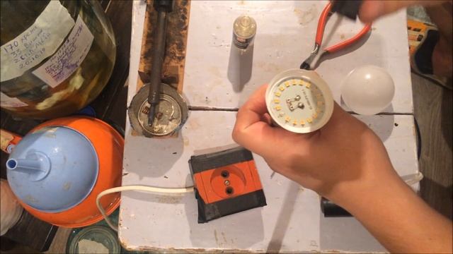 Лампа е 27 ремонт за 1,5 минуты смотреть онлайн