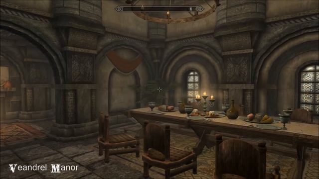 Veandrel Manor - Skyrim Special Edition House Mod смотреть онлайн