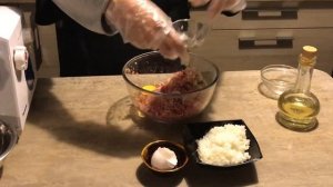 Как приготовить тефтели с техникой Panasonic(мясорубка MK-MG1510 и паровая печь NU-SC101)