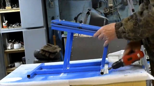 Тележка для перевозки подвесного лодочного мотора, своими руками. смотреть онлайн