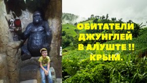 ОБИТАТЕЛИ ДЖУНГЛЕЙ В АЛУШТЕ!!! КРЫМ .