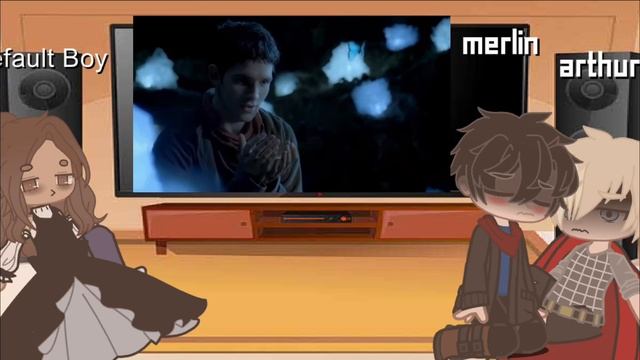 Merlin react |not my clips| |gacha club| смотреть онлайн