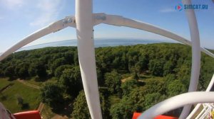 Открытие колеса обозрения в парке "Прибрежный"