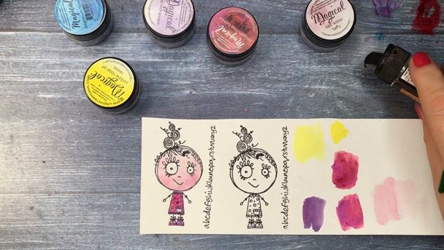 Let's make art! Easy and funny art journal page смотреть онлайн