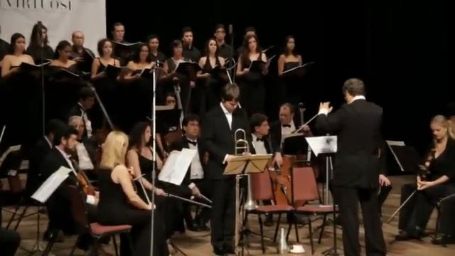 XIII Virtuosi: REQUIEM PARA UM TROMBONE (with strings) - [3] Salmo 23 смотреть онлайн