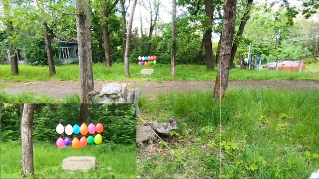 СДЕЛАЛИ ГИГАНТСКУЮ СУПЕР-РОГАТКУ / КТО ЛУЧШИЙ СТРЕЛОК? ЧЕЛЛЕНДЖ смотреть онлайн