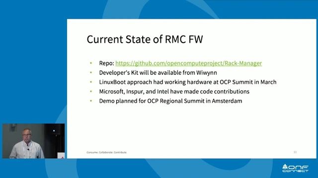 Next Generation Firmware - Bill Carter, OCP - ONF Connect 19 смотреть онлайн