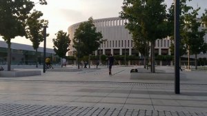 Краснодар. Виртуоз на роликах у стадиона