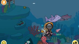 Превращение в русалку Toca boca тока бока