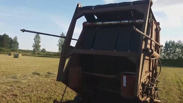 МТЗ-82 +ПРП-1.6. СЕНОКОС. 27.06.2018. смотреть онлайн