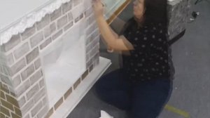 Новогодний камин своими руками из пенопласта. Фальш камин