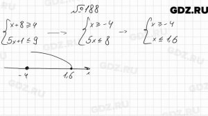 № 188 - Алгебра 9 класс Мерзляк